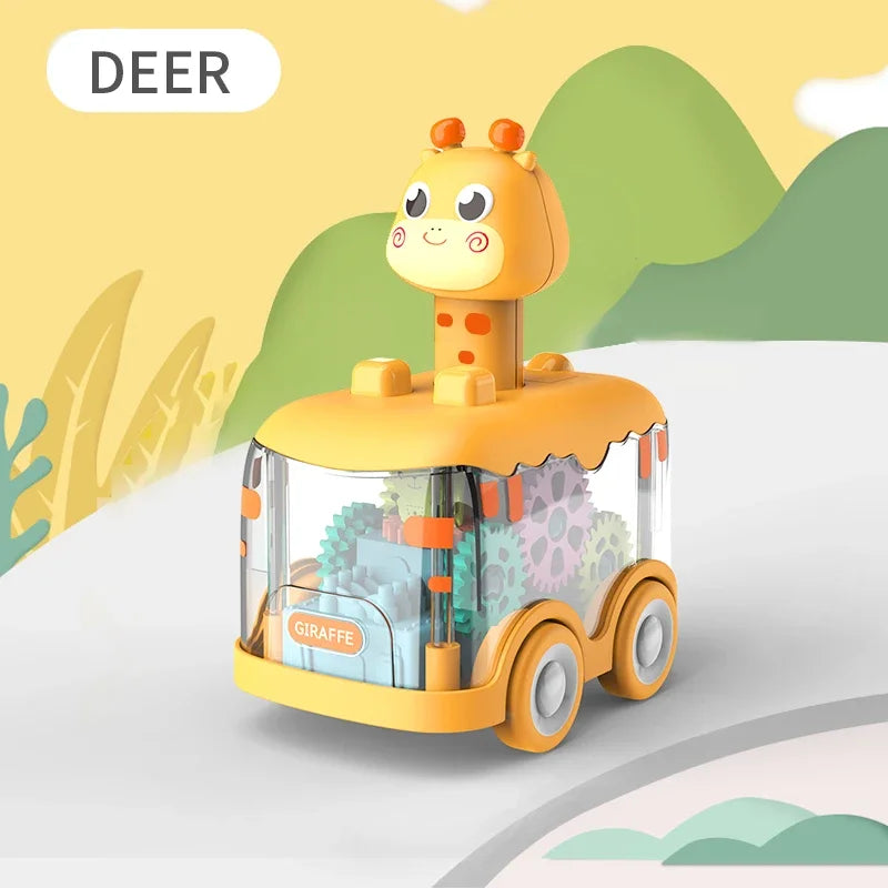 Press Gear Inertial Toy Car